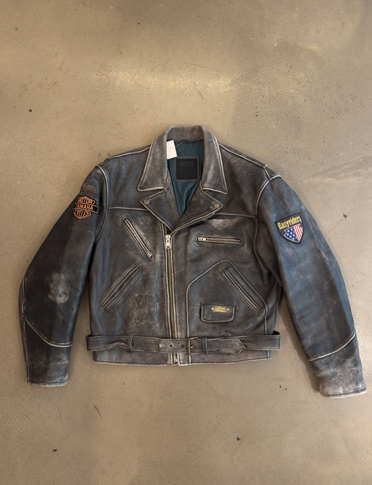 Easyriders Vintage Leather Moto Jacket