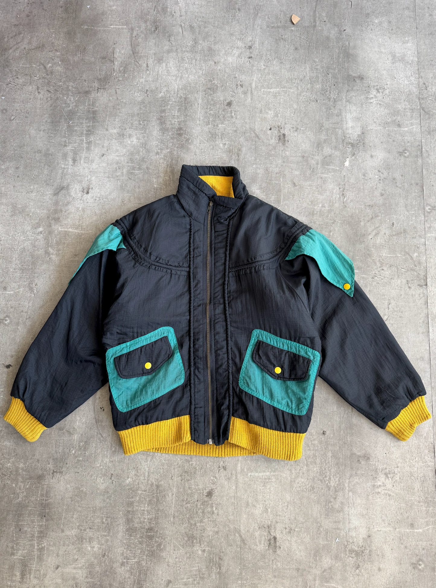 1980s Kansai Yamamoto Panelled Multi Blouson
