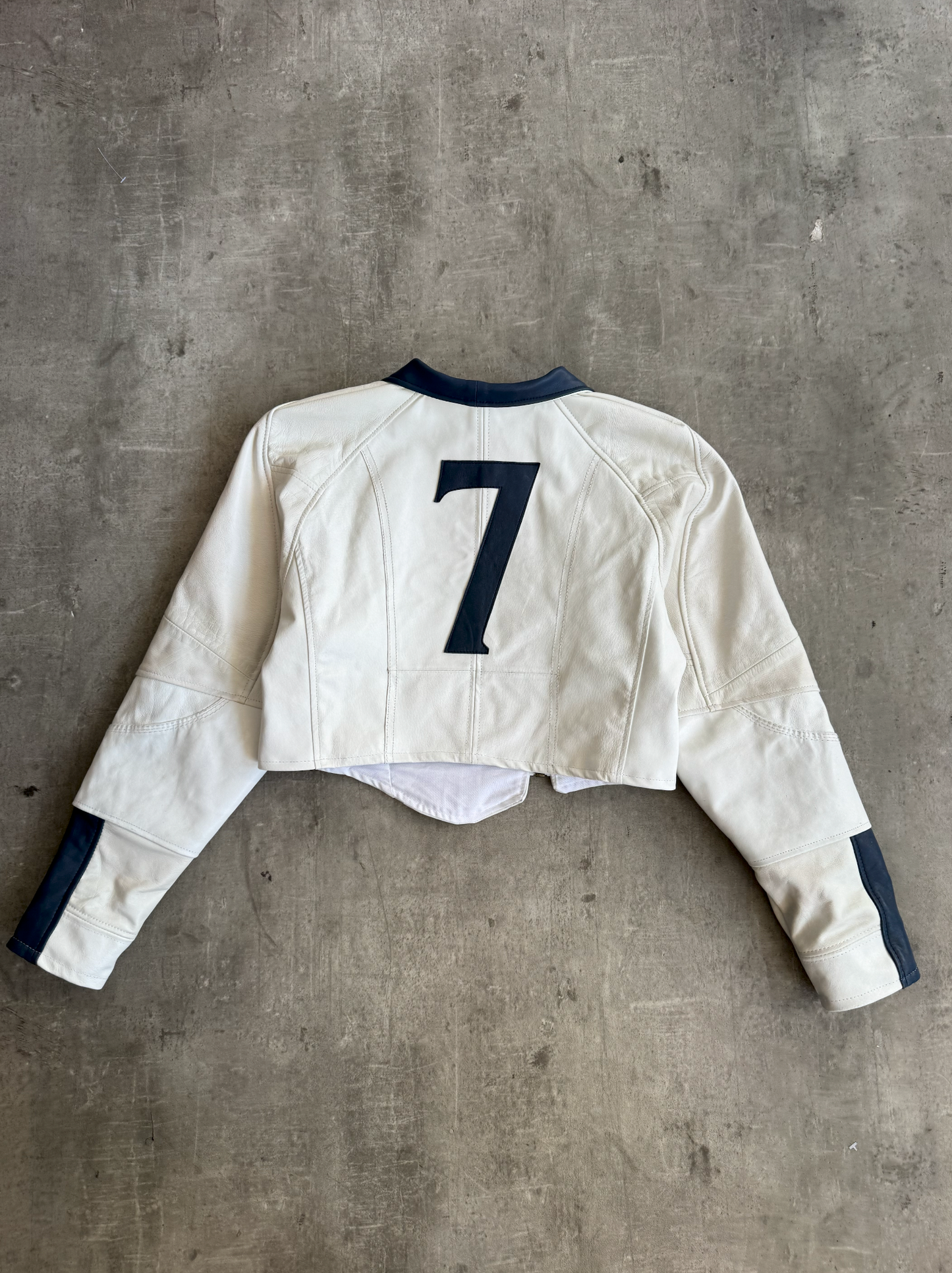 VT Rework: England x Umbro Panelled Leather Jacket