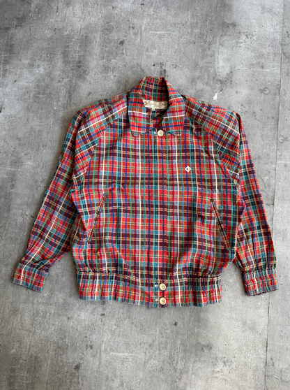 1980s Christian Dior Sports Red Check Blouson