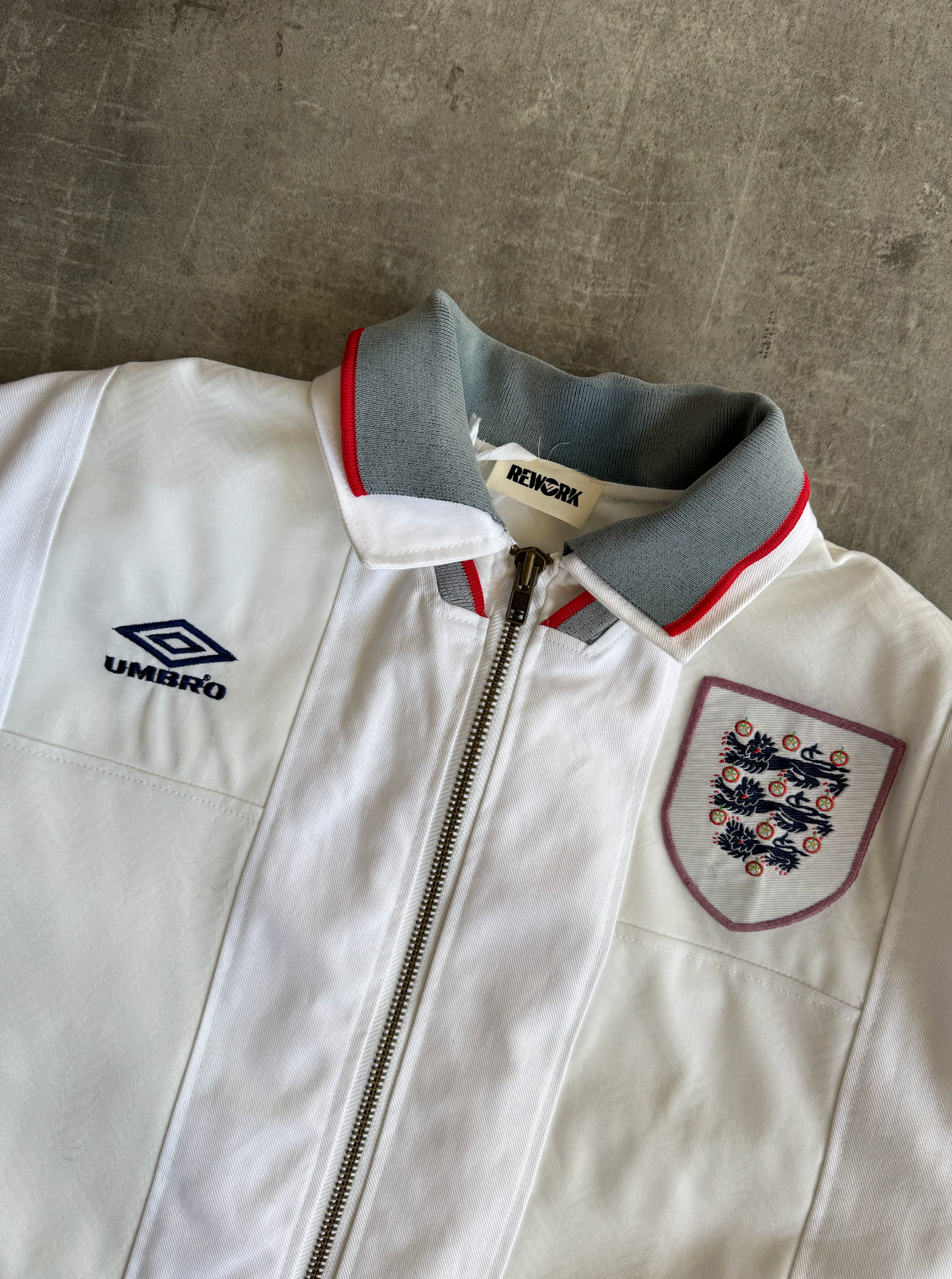 VT Rework: England x Umbro Panelled Crest Jacket