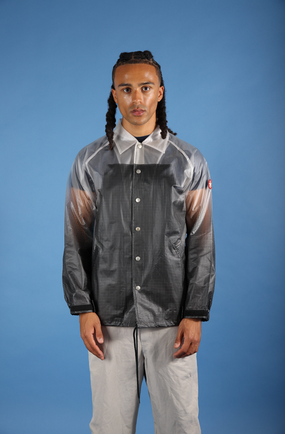 S/S 2014 Cav Empt. Waterproof Transparent PVC Coach Jacket