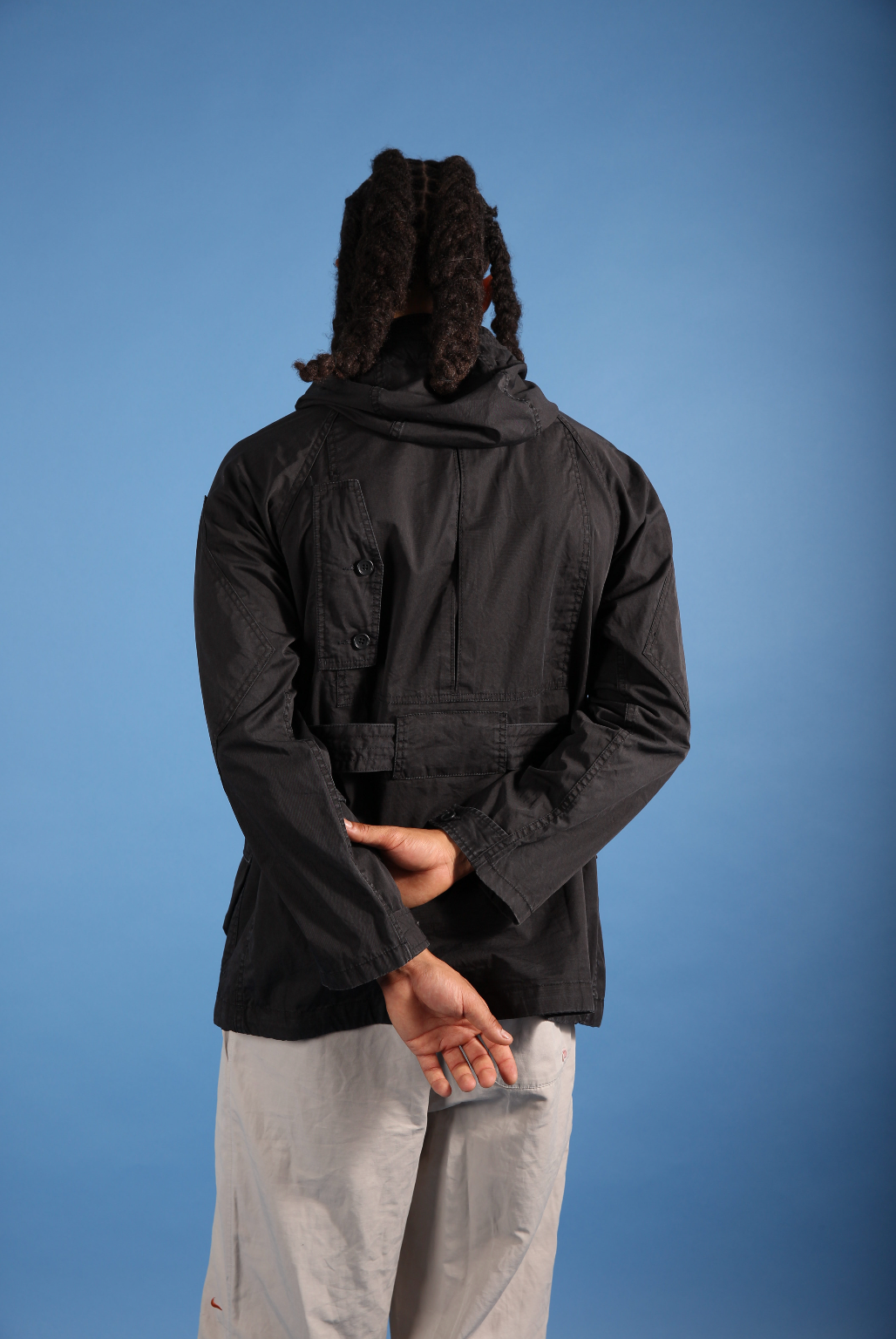 Engineered Garments Washed Belted Parka Jacket