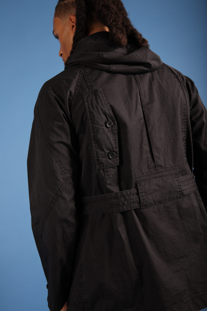 Engineered Garments Washed Belted Parka Jacket