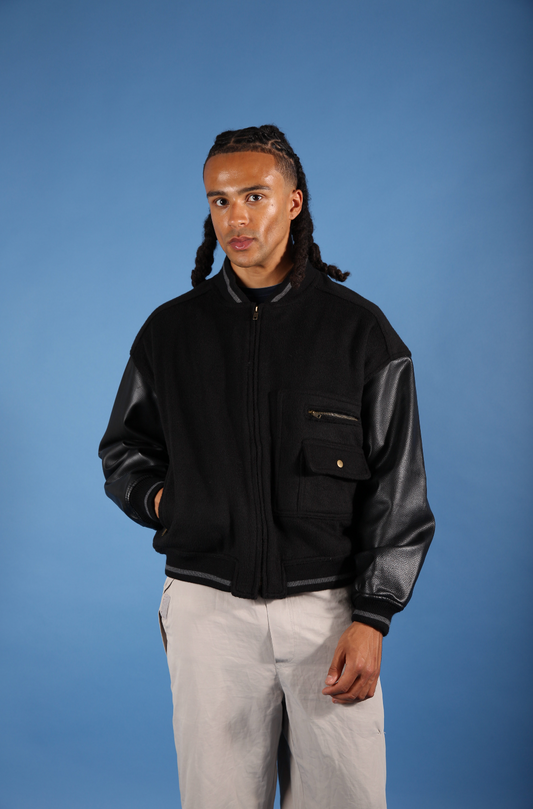 Issey Miyake Sport Varsity Jacket. FA : 276