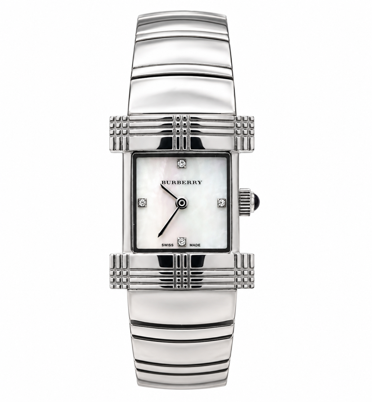 Burberry BU4500 Mother Of Pearl Dial Steel Bracelet Watch(762-BUR-L). LWM864