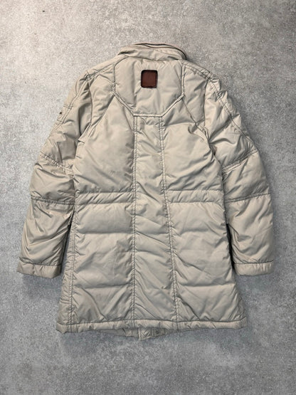 Marithe Francois Girbaud Multi-Pocket Velvet Collar Puffer Jacket