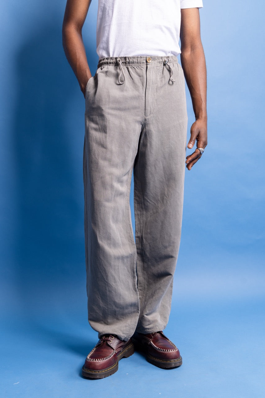 Ultra Rare 90s Giorgio Armani Le Collezioni Linen Tech Wide Pants