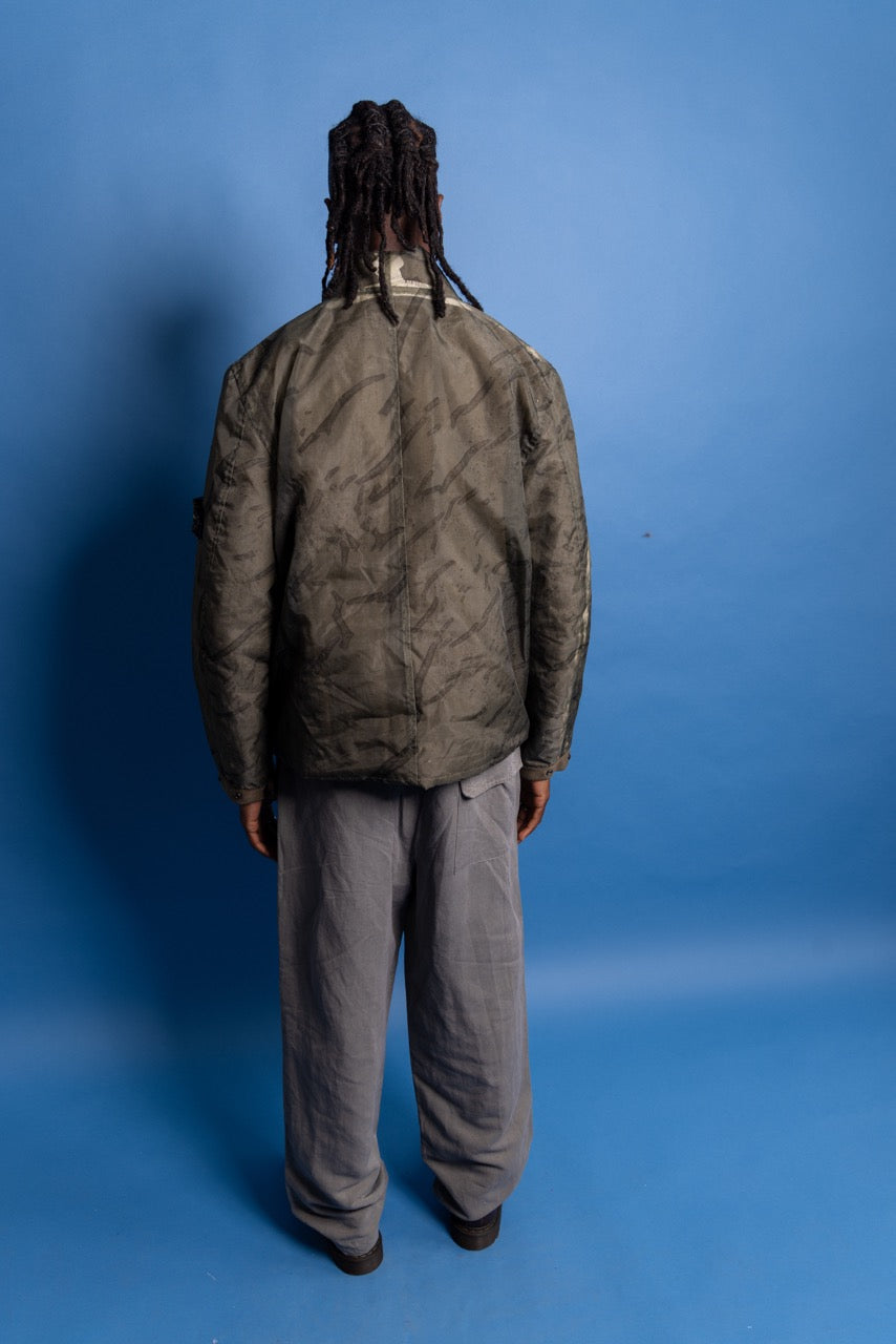 A/W 2001 Stone Island Camo Monofilament Puffer