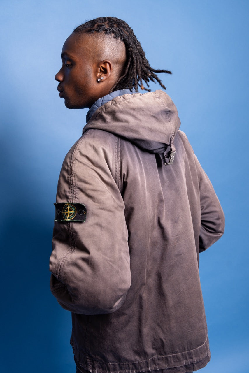 A/W 1992 Stone Island Distressed N2B Balaclava Jacket