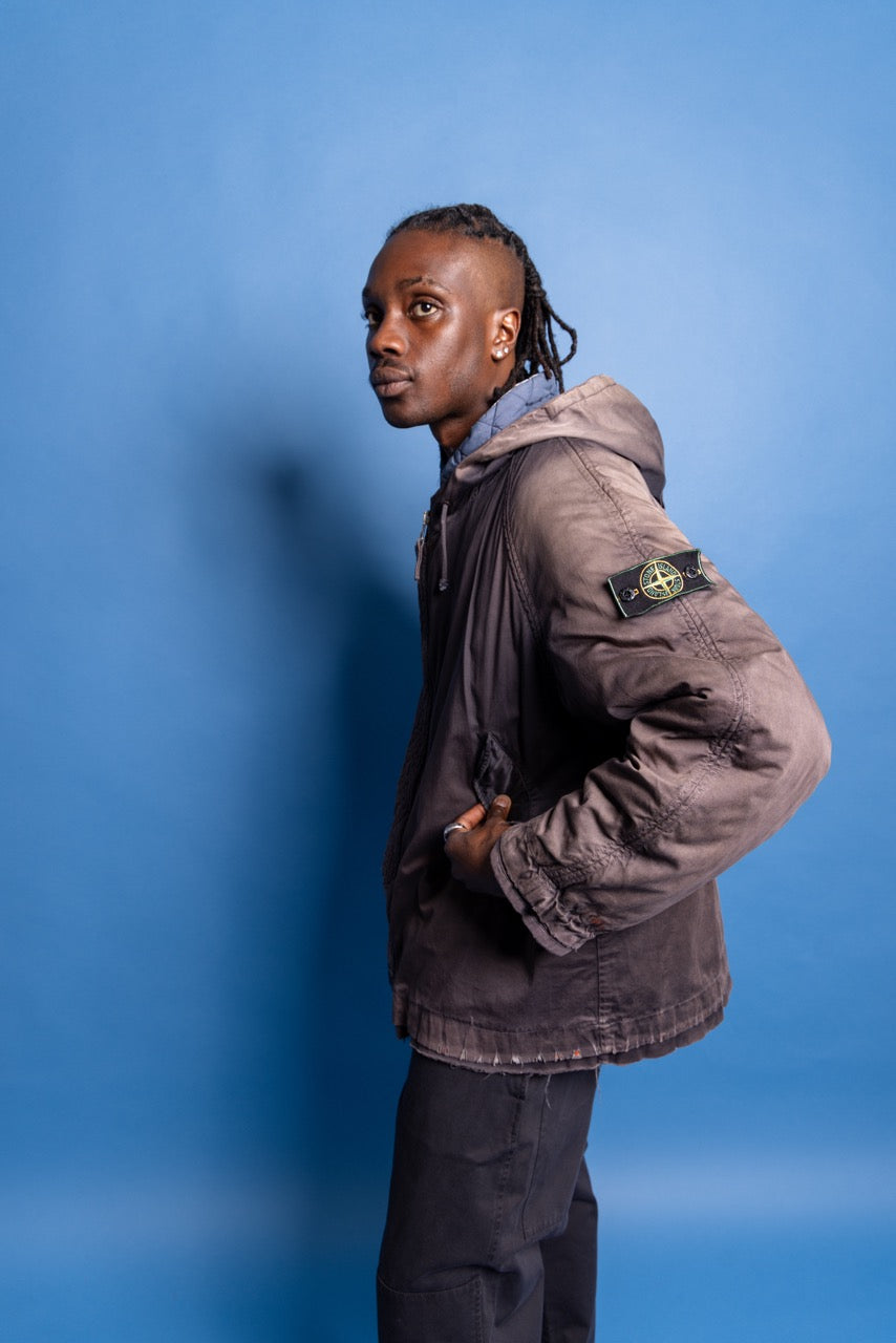 A/W 1992 Stone Island Distressed N2B Balaclava Jacket