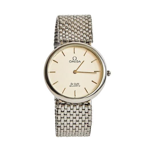 Omega De Ville 1336 Structured Dial Watch