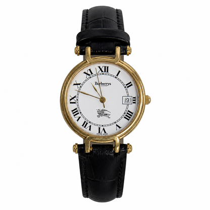 Burberry 26760 Black Leather Strap Watch