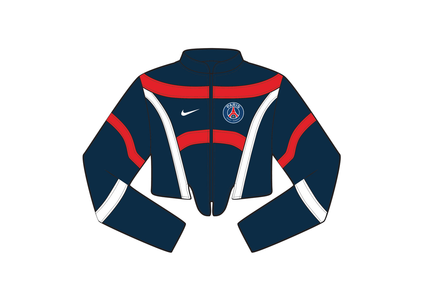 VT Rework: Custom Order – Leather Football Jacket