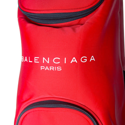 1990s Balenciaga Red Golf Bag