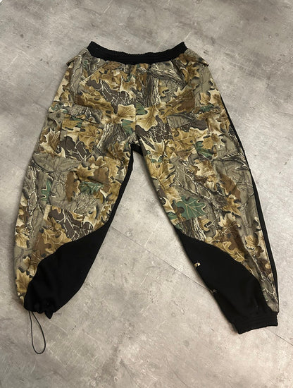 VT Rework : Custom Order - Patchwork Unisex Barrel Leg Joggers
