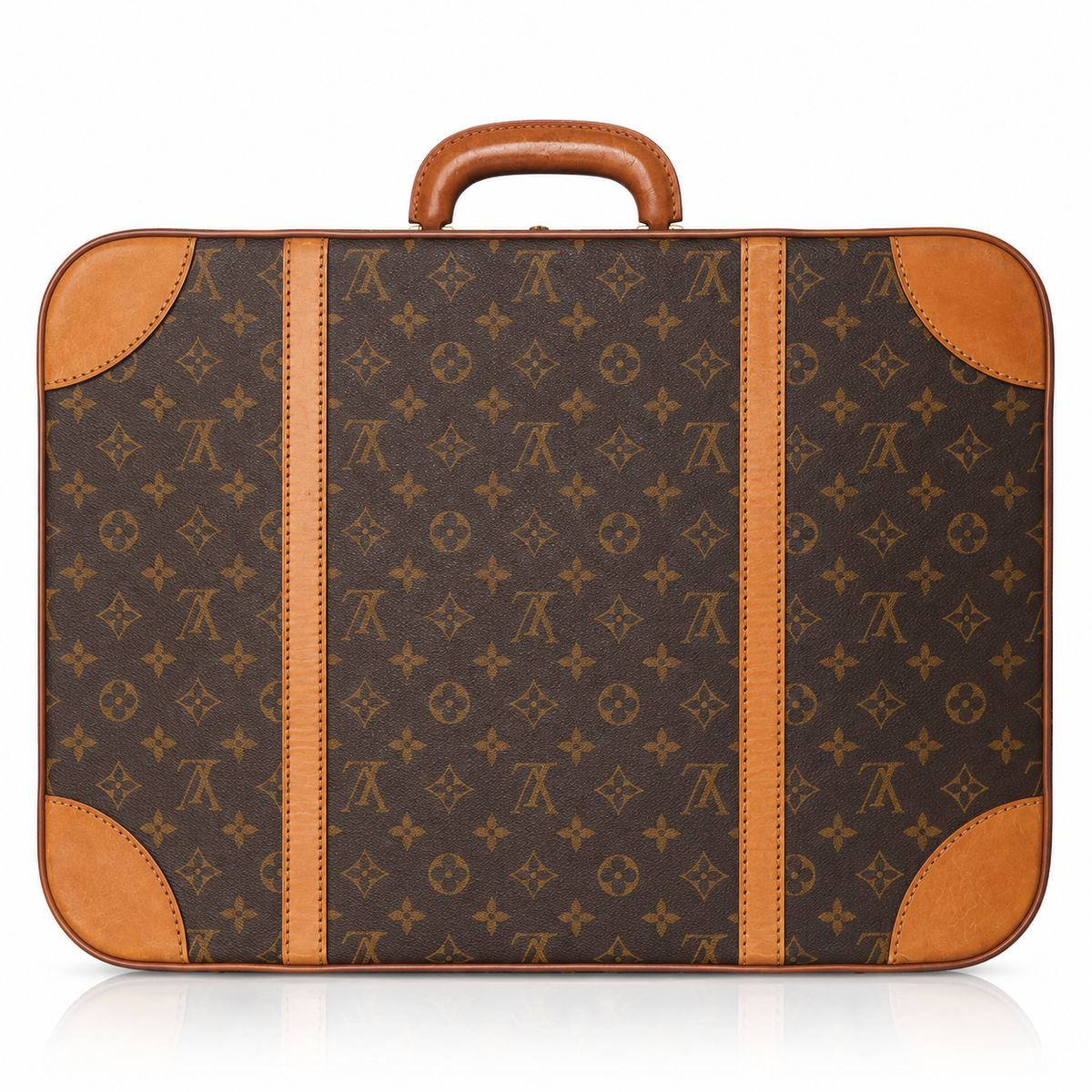 1980s Louis Vuitton Monogram Stratos 50 Suitcase